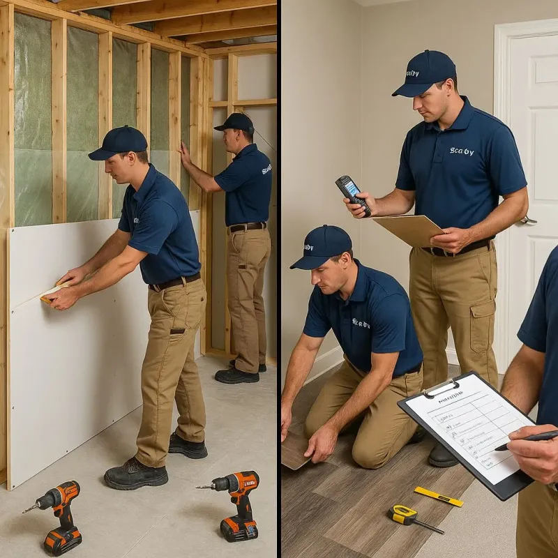 Repairs and Reconstruction process in Osceola, IA